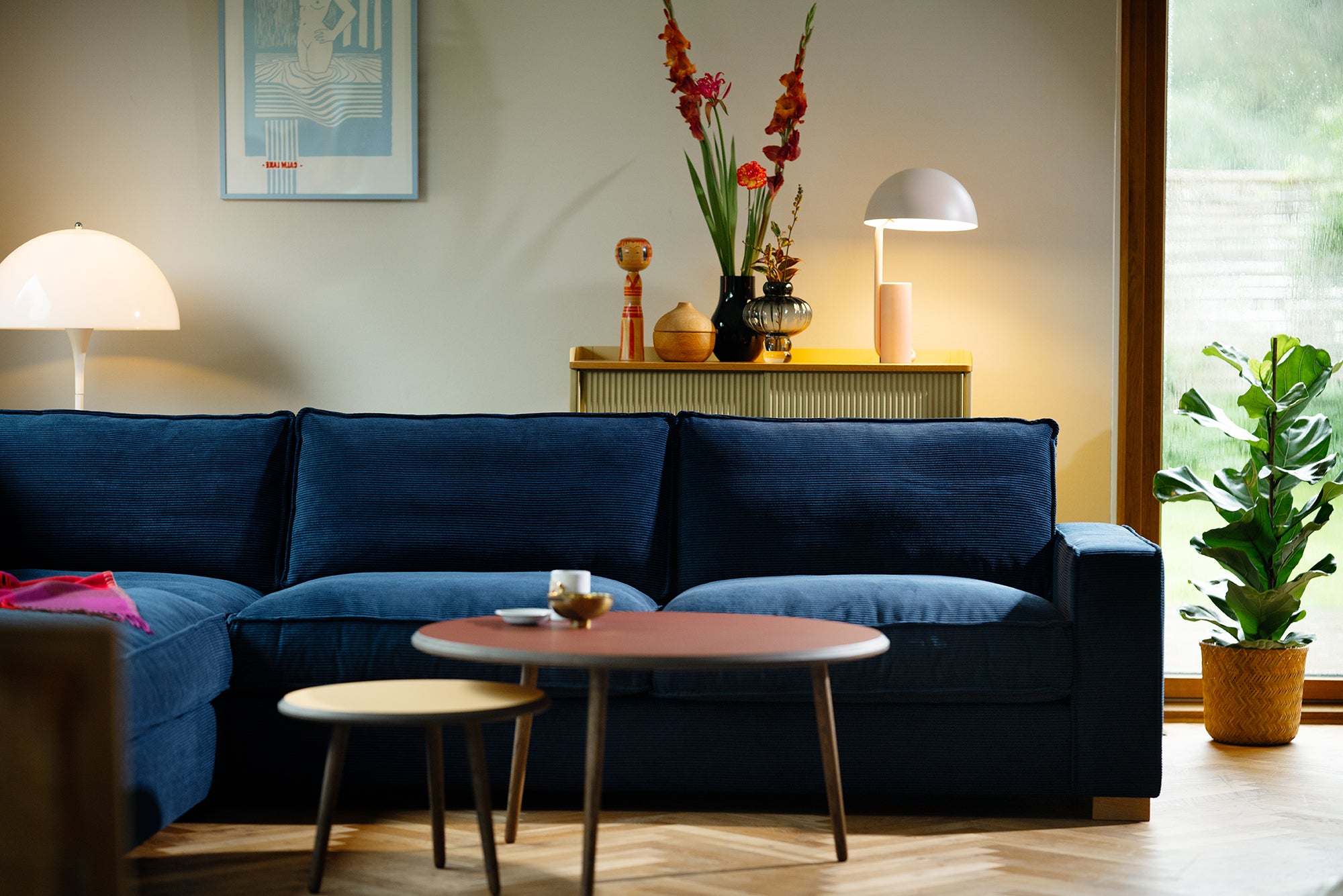 Sofabord | Ø90 Laminat