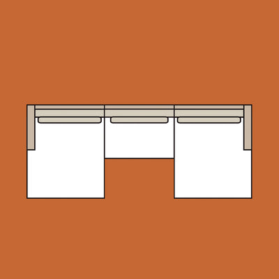 Brooklyn | Chaiselong U-sofa