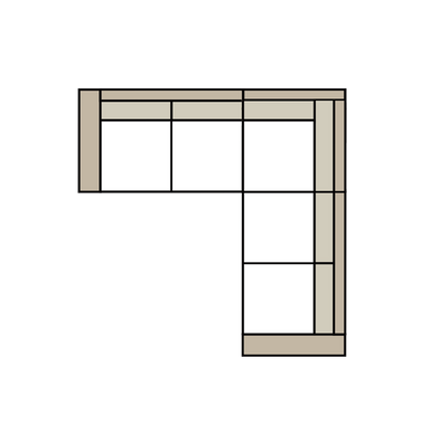 Happy | Hjørnesofa 258 x 258 cm
