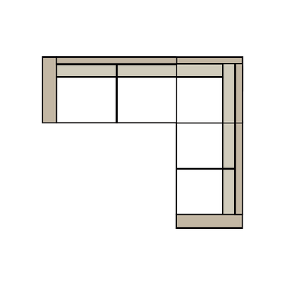 Happy | Hjørnesofa 298 x 258 cm